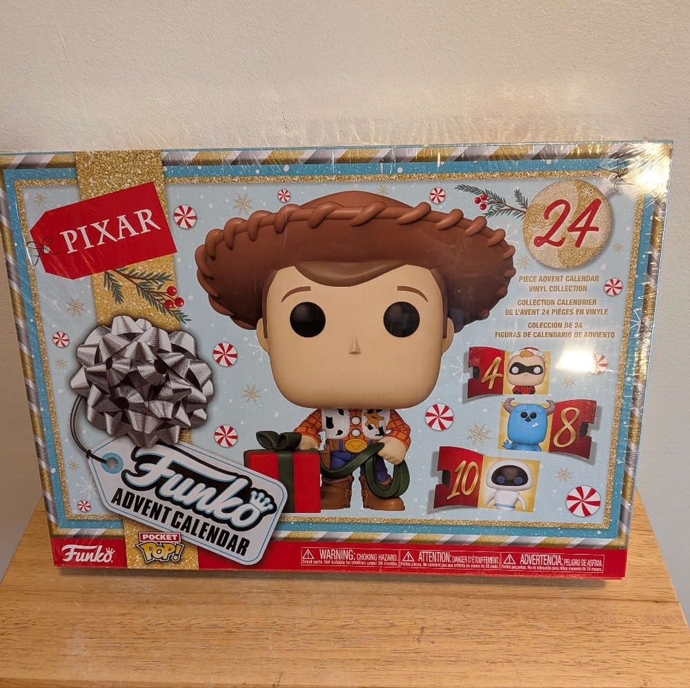 Funko Pixar Advent Calendar - Red and Brown